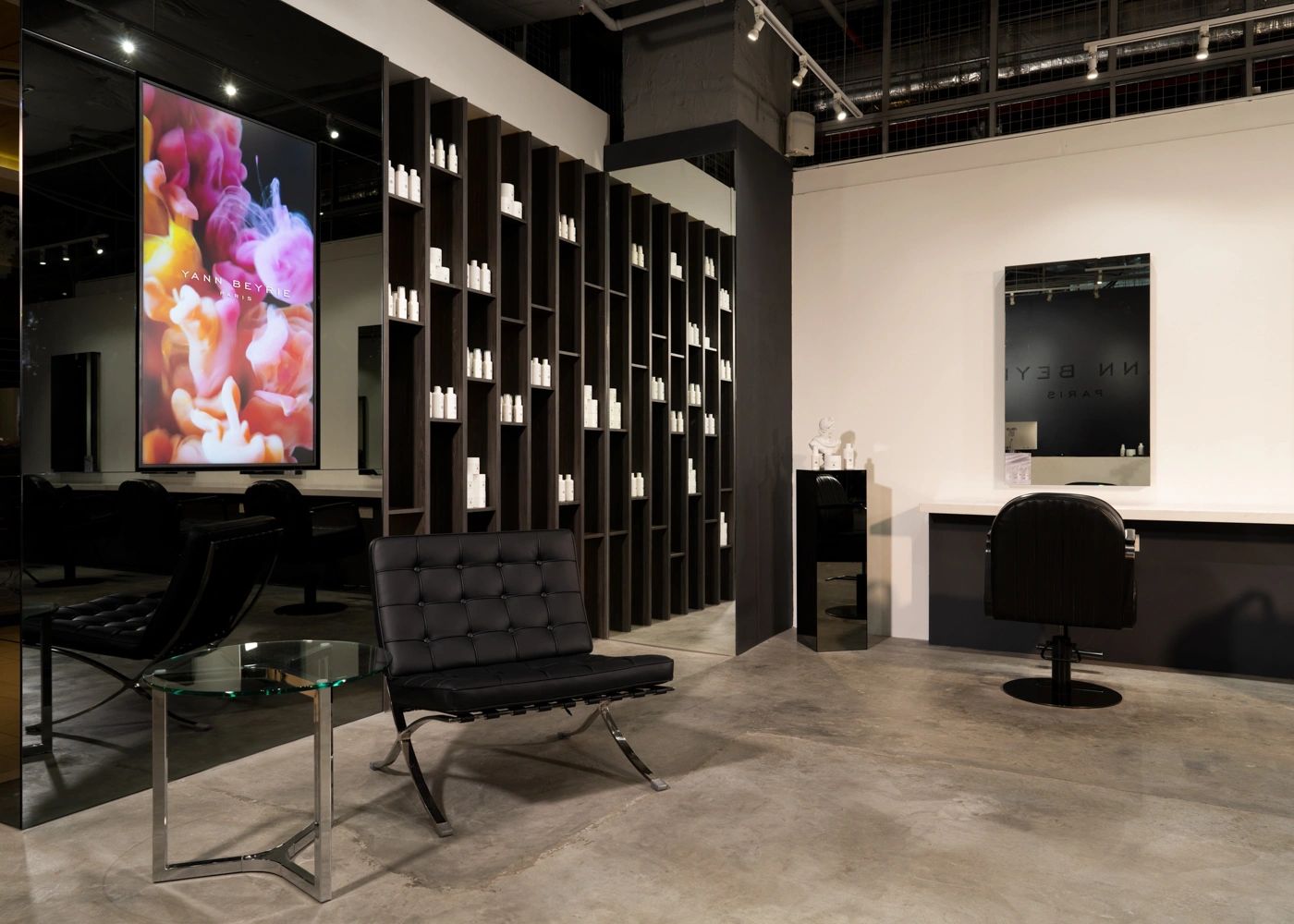 The interior of Yann Beyrie Salon