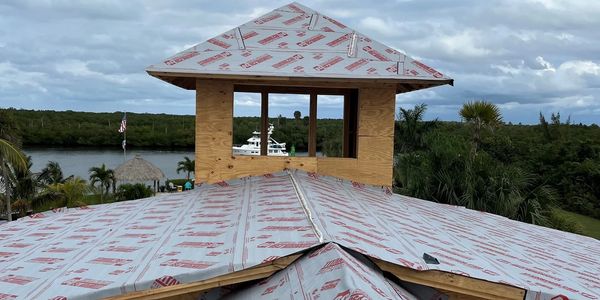 Roofing project getting started