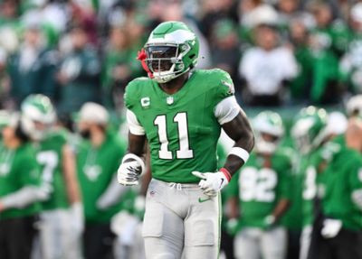 A.J. Brown of the Eagles (for now)