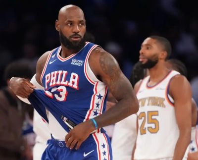 LeBron. Of the Sixers. Seems weird.