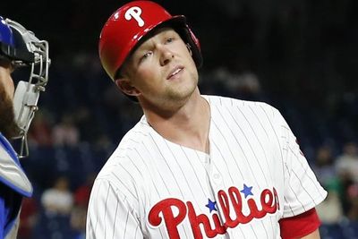 When Phillies' Aaron Rowand Broke His Nose Running Into Outfield