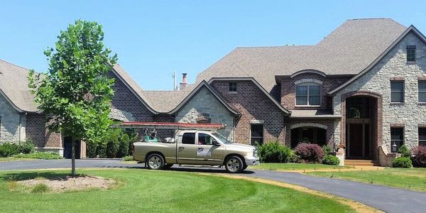 Maintained home that was tuckpointed