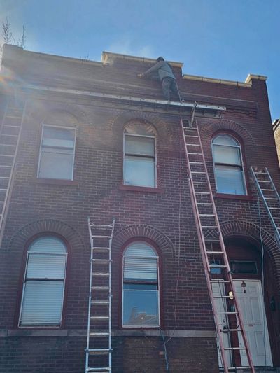 Masonry work in St Louis