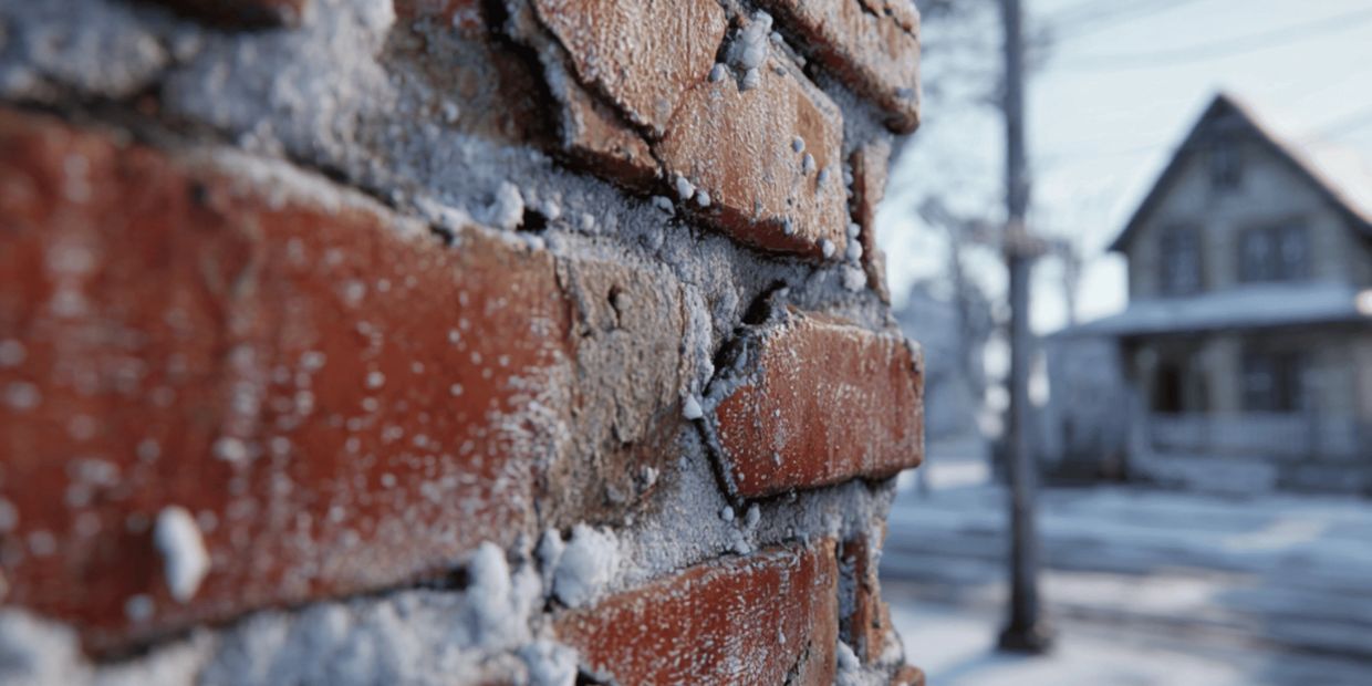 Winter and masonry in St Louis