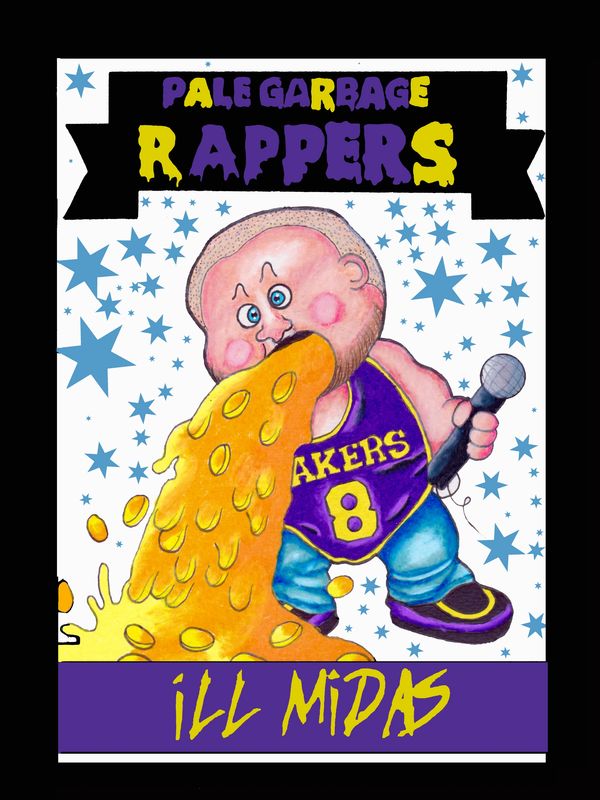 Ill Midas pale garbage rappers nft card
