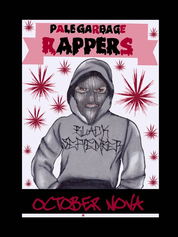 October Nova pale garbage rappers nft trading card