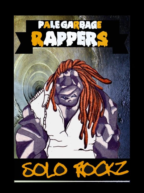 Solo Rockz pale garnbage rappers trading card