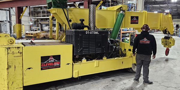 Machinery relocation with a Lift Systems 75 ton Mobilift.