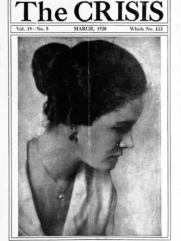 Pictured Johnson on the cover of the National Urban League's Opportunity magazine, circa March 1920.