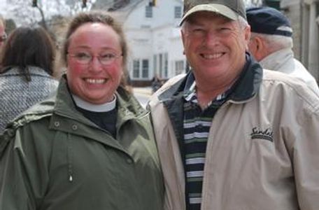 A photo of Rev. Amy Sarah Lewis-Rill and her husband, Dennis Rill.