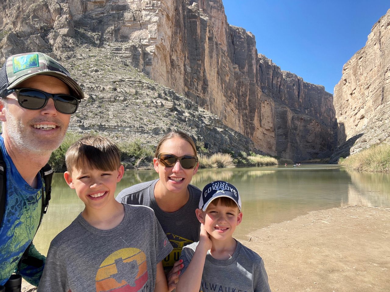 The breathtaking Santa Elena Canyon