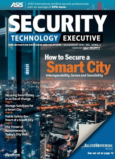 Security Technology Executive with
"Securing Smart Cities in an Era of Change" by Paula Scalingi