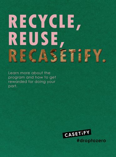 Full-page print ad for RECASETiFY