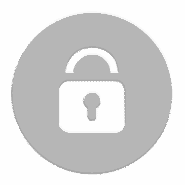 Round Padlock icon