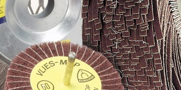 Bolillos Ruedas de Lija Lana montadas para lijado de superficies Klingspor Puerto Rico Abrasive