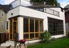 This classical Oak Park residence expanded with a modern addition.