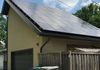 The Doyles rehired DJMA to design a new garage with maximum roof area for solar panels.