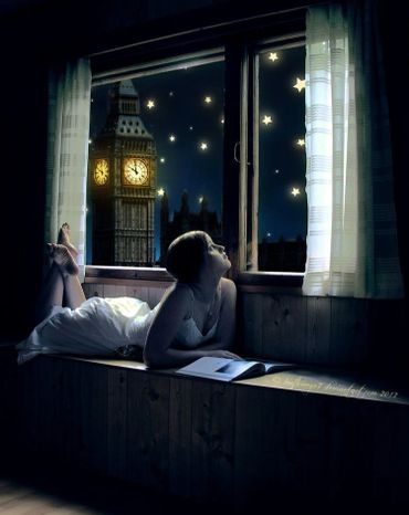 She thinks about who her soul mate might be because she is tired of what is inside her, and this is u