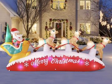 Santa Claus and Reindeer