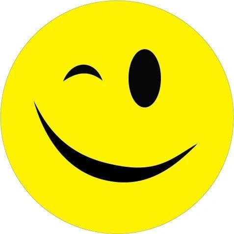 Winking smiley emoji