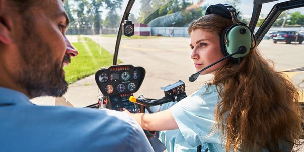 Student & Instructor Helicopter Flight Training