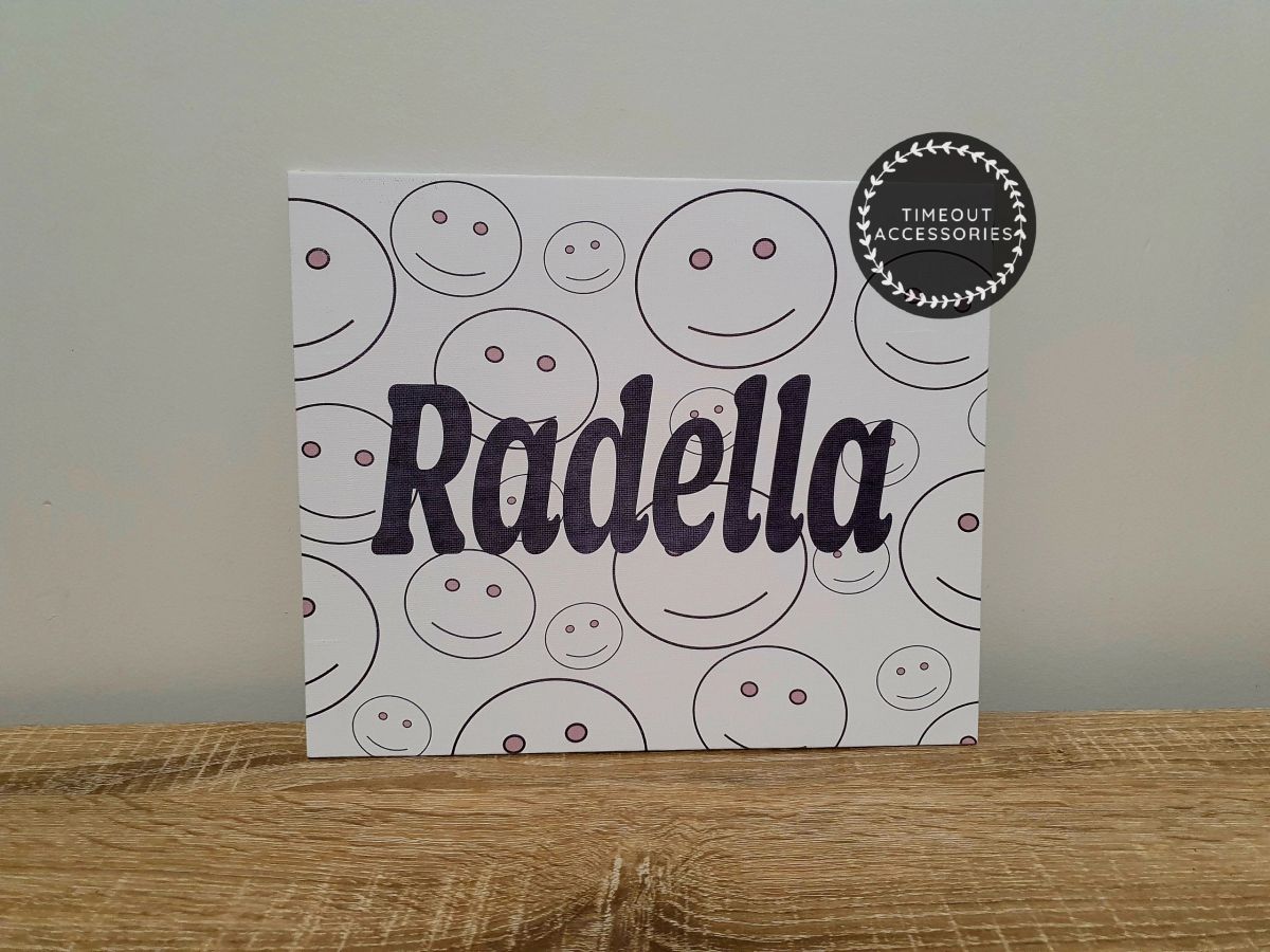 Personalised Themed Name Canvas