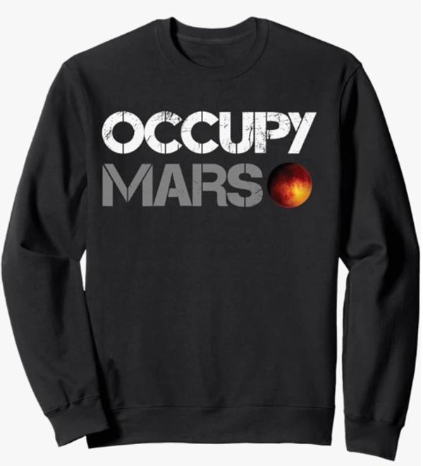 Vintage Occupy Mars Sweatshirt