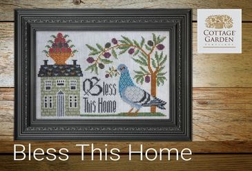 Cottage Garden Samplings Kitchen Prayer - Cross Stitch Pattern