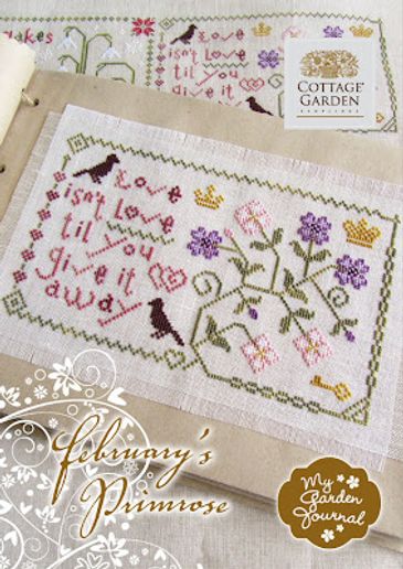 Cottage Garden Samplings Kitchen Prayer - Cross Stitch Pattern