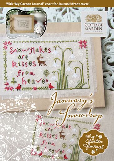 Cottage Garden Samplings Kitchen Prayer - Cross Stitch Pattern