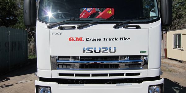 One of G M Crane Truck Hire’s specialist Brisbane trucks