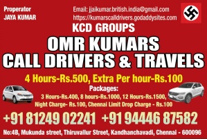 Omr Kumars call drivers and travels 