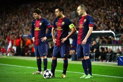 Professional players for Barcelona FC