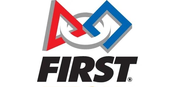 FIRST Tech Challenge logo with red and blue geometric shapes.