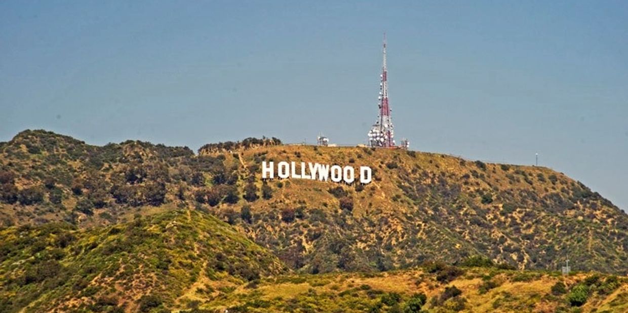 Hollywood Sign as seen from Madison Apartments