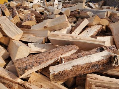 Pile of firewood