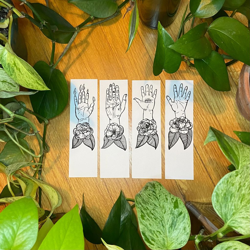 ‘Hands Of’ bookmarks
