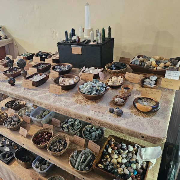 Selection of minerals
