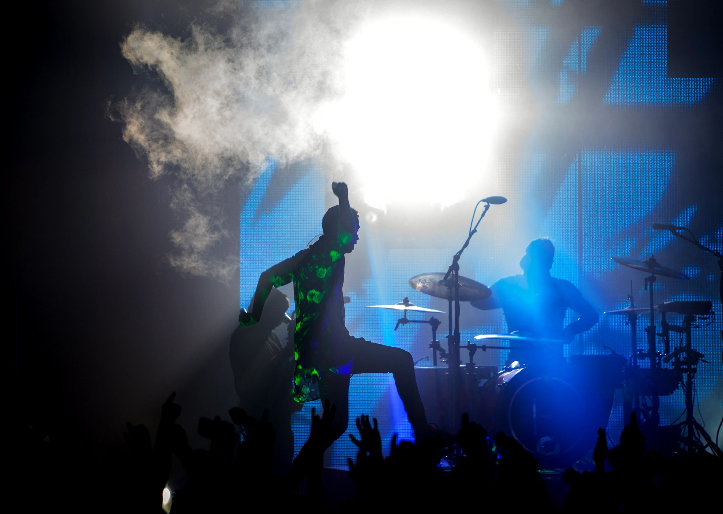 21 Pilots performing at The historic Mayo theatre in Tulsa, Oklahoma