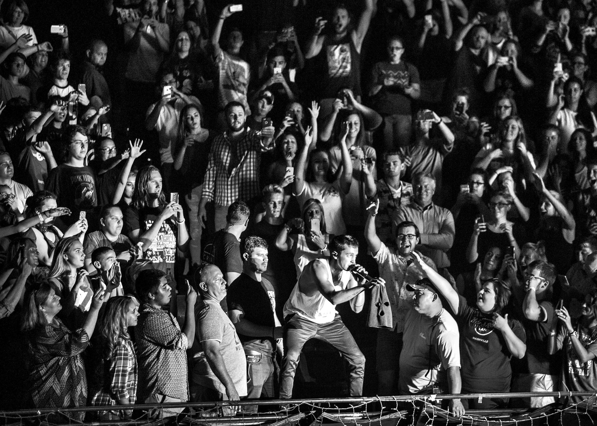 21 Pilots performing at The historic Mayo theatre in Tulsa, Oklahoma