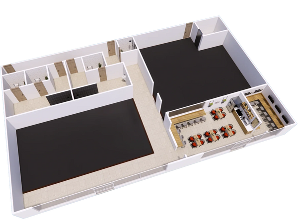 A 3D view of home