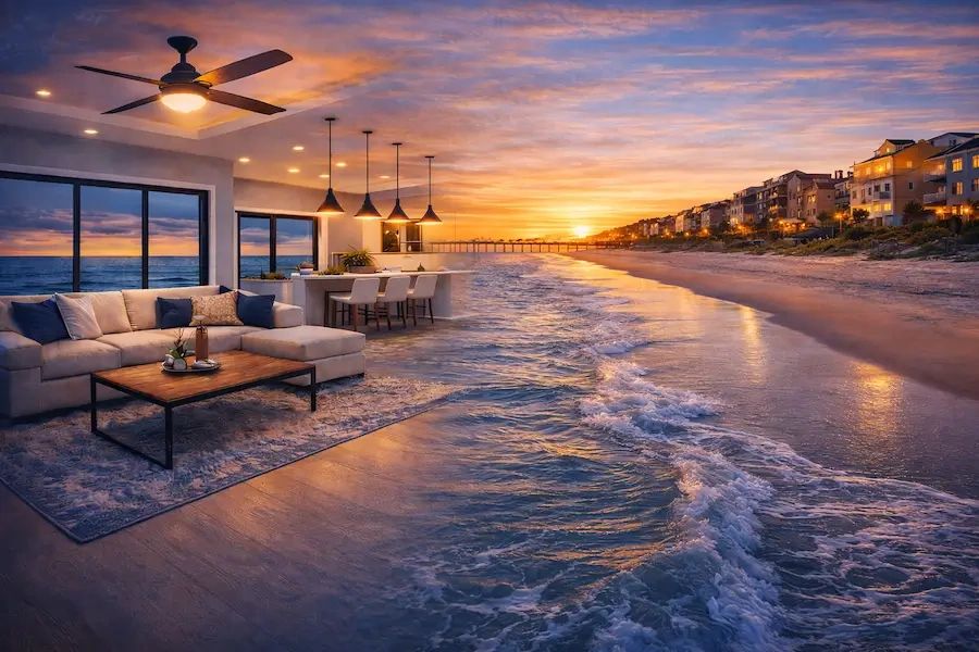 Licensed electrician providing lighting upgrades and electrical services in Cherry Grove Beach, SC