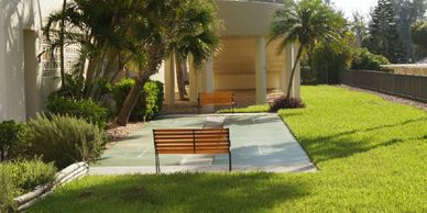 Shuffleboard court