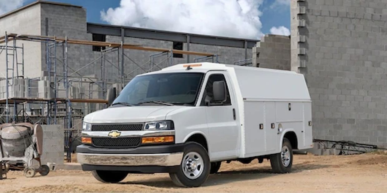 Chevrolet Express cutaway utility service van