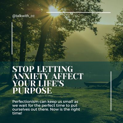 Let go of anxiety and stress