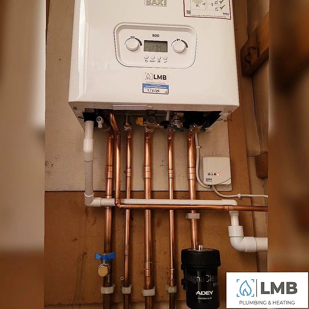 Baxi boiler installation. 