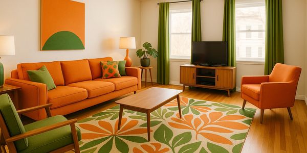 A cozy, welcoming space designed for relaxation and connection, where residents can gather, watch TV