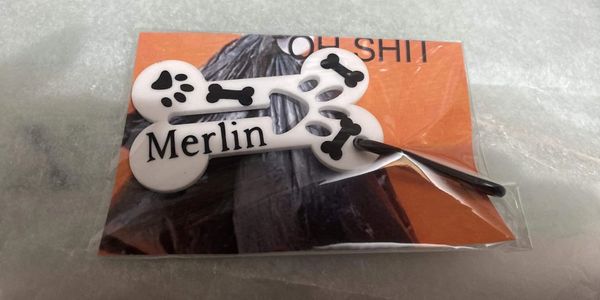 Personalised, dog 🐶 poo bag holders