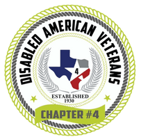 Disabled American Veterans

Chapter #4
 "Lone Star" 