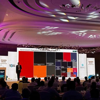 corporate event setup, stage, led wall, sound system, decor, gala nights, product launch, off site, 